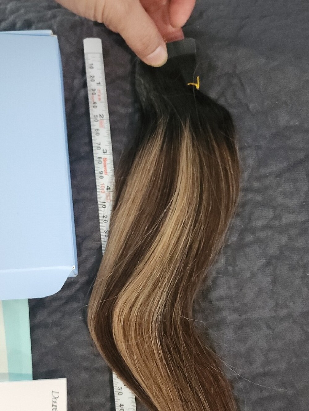 Tape-In Hair Extensions - Brown Blend - Picture 2 of 6